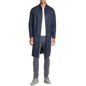 Rains Navy Blue Raincoat for Men